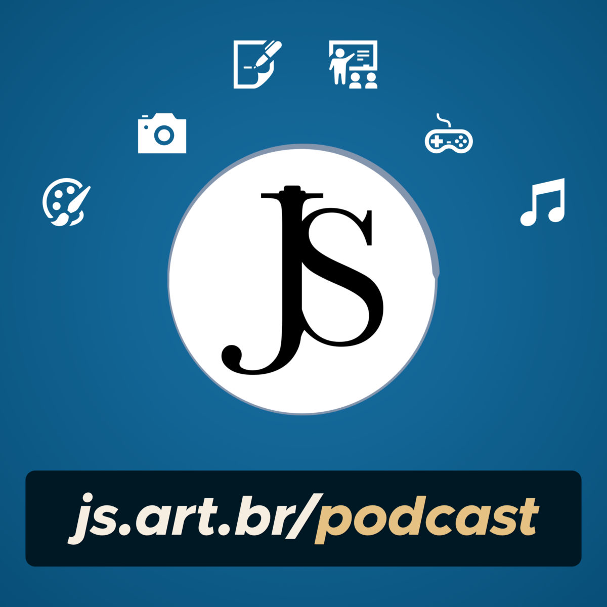 logo do podcast js.art.br
