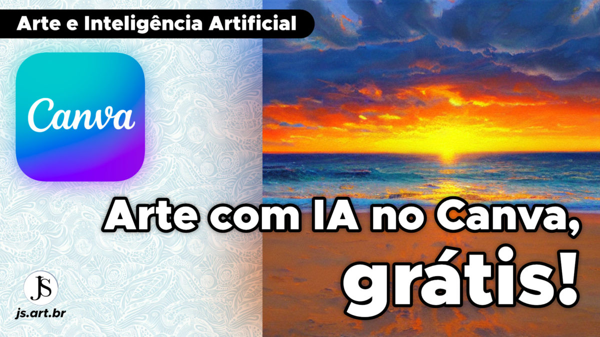 Crie arte com IA no Canva, grátis!