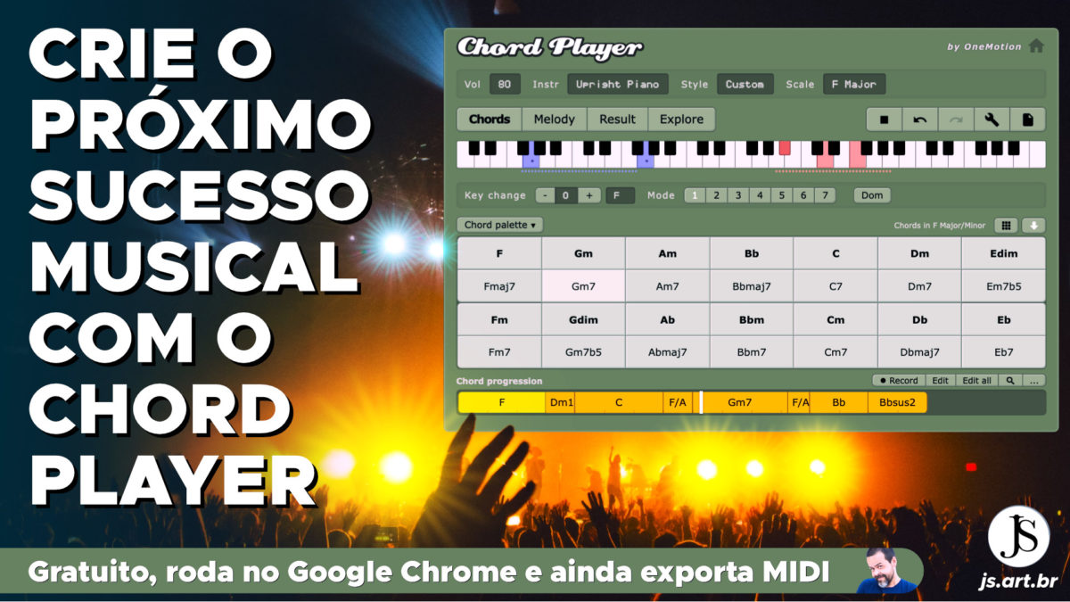 Crie o próximo sucesso musical com o Chord Player - tutorial especial